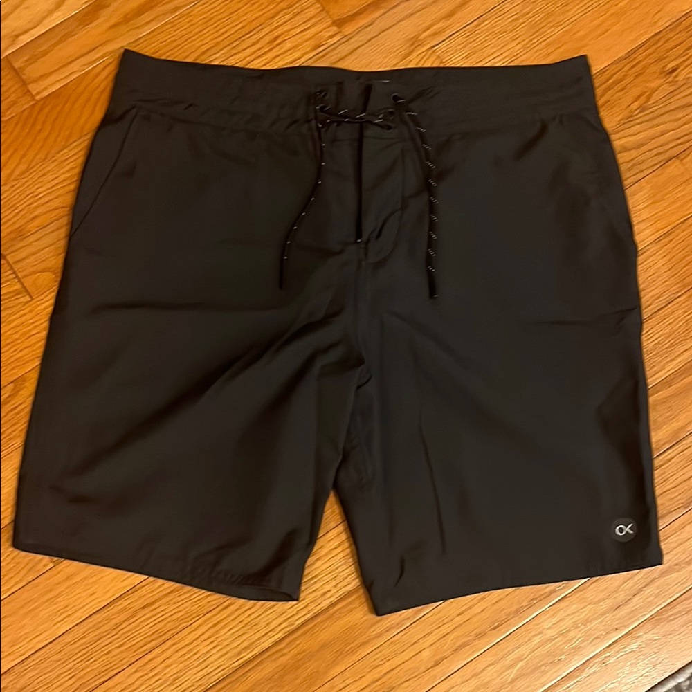 Outerknown Black Swim Board Shorts